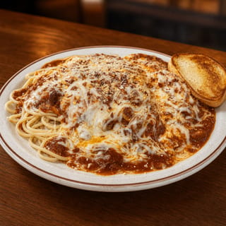 Spaghetti with Meat Sauce Pasta
